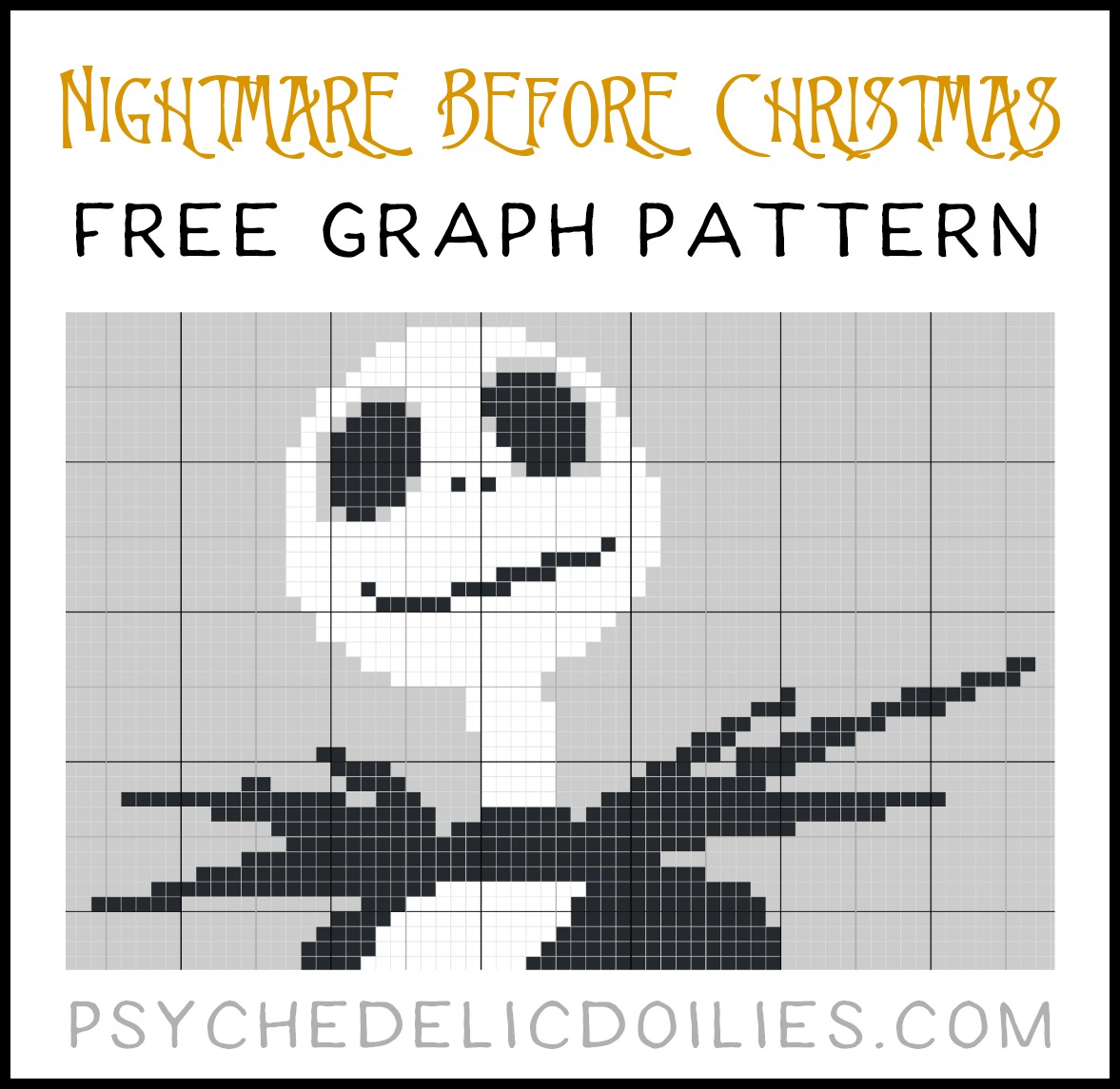 jack-skellington-free-graph-pattern-psychedelic-doilies