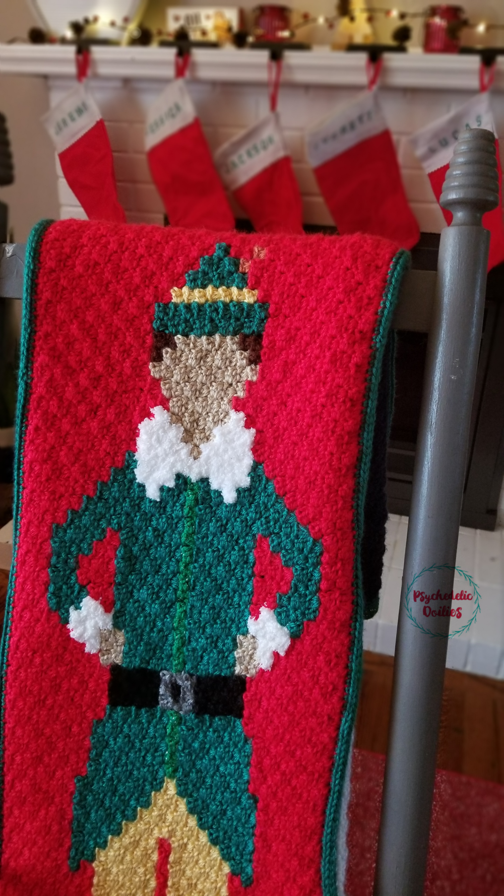 buddy the elf crochet hat pattern