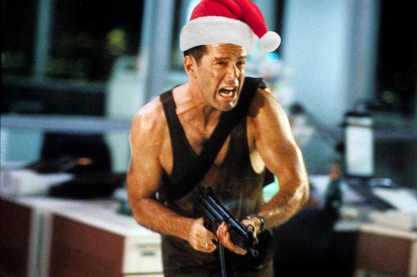 die hard santa hat